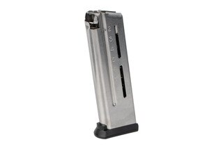 Wilson Combat 9-Round 9mm 1911 Elite Tactical Magazine - Compact Size - Standard Base Pad